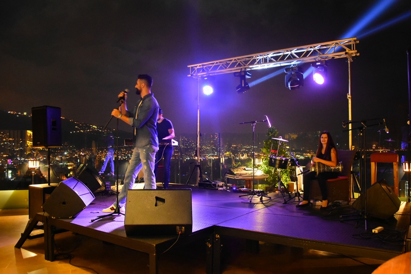 Nathaly Safy and Rabih Rahal at The View